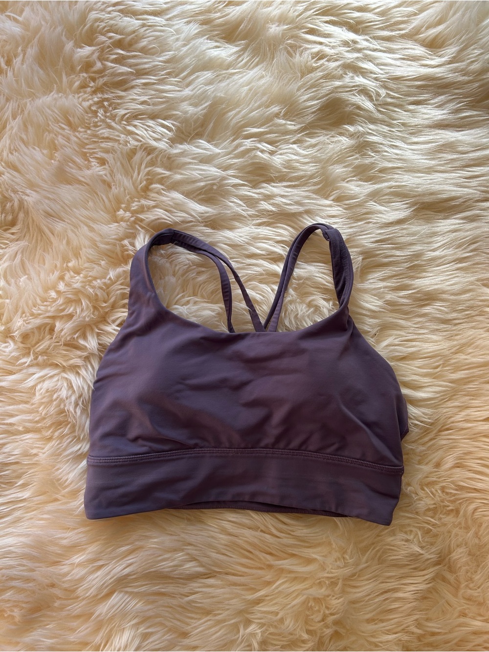 lululemon athletica Strappy Sports Bra in Pastel Purple 8